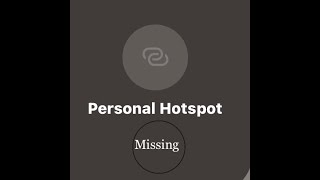 Personal hotspot missing  Reset hotspot  LycaMobile [upl. by Pudendas]