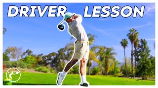 1 Golf Driver Swing Lesson  BETTER Backswing Guaranteed [upl. by Yekcir]