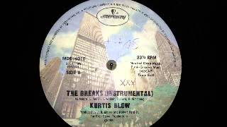 The Breaks Instrumental  Kurtis Blow [upl. by Anerroc]