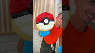 Making Pokeball Hard Candy How to Make Realistic Pokemon Sweets [upl. by Bernita]