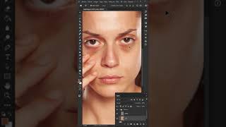 Cómo quitar ojeras de forma sencilla con Photoshop  tutorial [upl. by Branca]