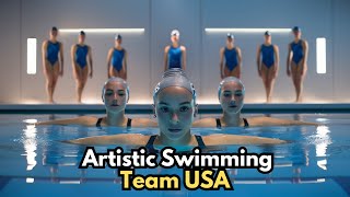 2024 Paris Olympics Artistic Swimming Team USA How It Works More [upl. by Jung]