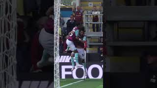 Koleosho Scores HalfVolley To Double Burnleys Lead football burnleyfootballclub shorts [upl. by Lelith]