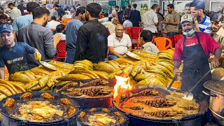 🔥 Karachis Best Grilled amp Fried Fish at Culture Fish Point  Amazing Cutting amp Cooking Skills [upl. by Armand]