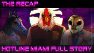 Hotline Miami  Full Storyline Explained  THE RECAP [upl. by Zannini517]