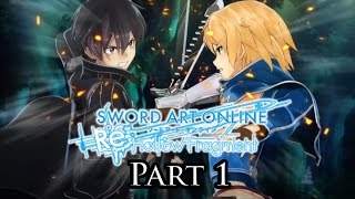 Sword Art Online RE Hollow Fragment Part 1 PS4 [upl. by Thinia]