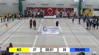 England Korfball Final 2024  BEC VS TROJANS [upl. by Siramay]