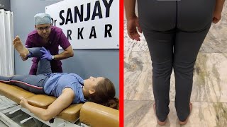 KNOCK KNEE Transformation CHIROPRACTIC Techniques for Knee Alignment [upl. by Mitchael]