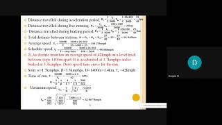 Problems on trapezoidal and quadrilateral speed time curve [upl. by Artekal]