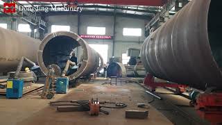 Professional Wood Sawdust Olive Pomace Bean Dregs Coal Slime Drying Machine Rotary Drum Dryer [upl. by Yarled]