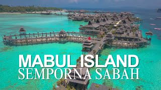 4K Mabul Island l Semporna Sabah l Family trip [upl. by Ner]