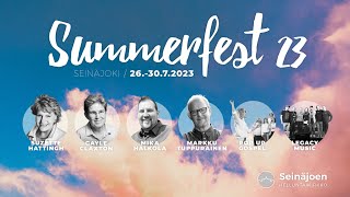 KE 2672023 klo 19  Sateet lähetä ilta Summerfest alkaa [upl. by Melton]