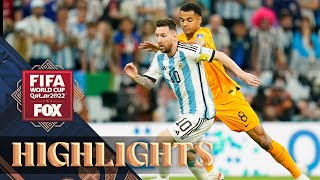 Netherlands vs Argentina Highlights  2022 FIFA World Cup  Quarterfinals [upl. by Aguste937]