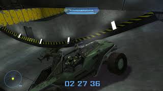 Halo CE SPV3 The Maw  Warthog Run 60FPS [upl. by Yllor]