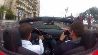 Test Ride Ferrari 458 Spider Mansory Siracusa in Monaco [upl. by Curkell446]