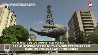 Las grandes petroleras contribuyen a los desastres climáticos  26Planeta [upl. by Atews]