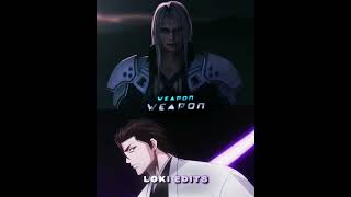 Sephiroth vs Aizen  Edit shorts [upl. by Nesyla]