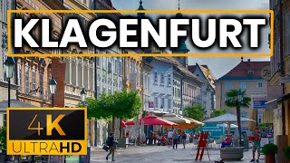 KLAGENFURT 🇦🇹  Walking Tour  4K60fps  Visiting Austria [upl. by Ermanno108]