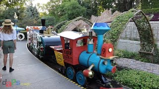 Casey Jr Circus Train  Fantasyland  Disneyland [upl. by Adnohsak]