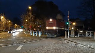 🍁🍂🌲📽🚂😱 Harzkamel 199 872 V 100 brüllt sich durch Wernigerode 02112024 😱🚂📽🌲🍂🍁 [upl. by Carpio923]