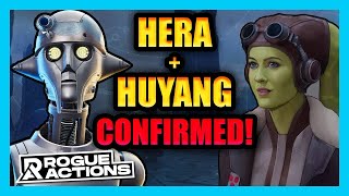 HUYANG HERA AND ERAS COMING TO SWGOH  Rogue Actions Part 2  Star Wars Galaxy of Heroes [upl. by Cirdek]