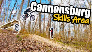 We Check out the Cannonsburg Skills Area in Western Michigan • The Duke of MTB [upl. by Gayleen]