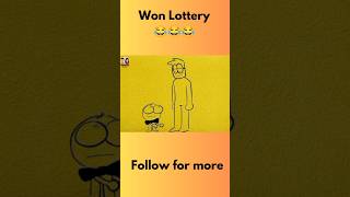 Won lottery😂 lottery shorts funny [upl. by Mlohsihc314]