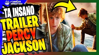 PERCY JACKSON NOVO TRAILER REACT  O QUE ACHAMOS DO NOVO TRAILER DE PERCY JACKSON E OS OLIMPIANOS [upl. by Loella]