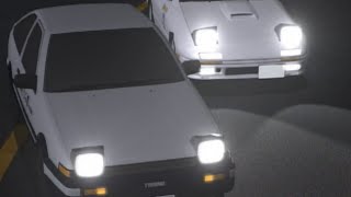 Initial D AE86 vs FC Part 2 [upl. by Drue]