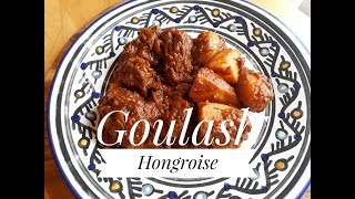 Recette de ma GOULASH A LA HONGROISE [upl. by Yanad]