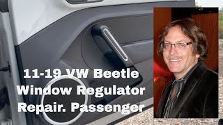 Diy How To Replace Your VW Beetles Window Regulator In Under An Hour [upl. by Terrie]