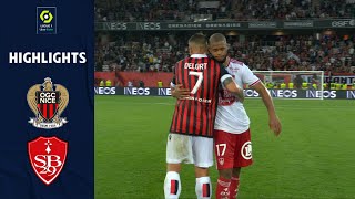 OGC NICE  STADE BRESTOIS 29 2  1  Highlights  OGCN  SB29  20212022 [upl. by Anaynek82]