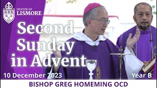 Catholic Mass Today Second Sunday in Advent 10 December 2023 Bishop Greg Homeming Lismore Australia [upl. by Filberte283]