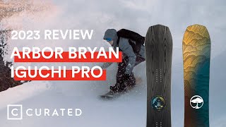 2023 Arbor Bryan Iguchi Pro Camber Snowboard Review 2024 Same Tech Different Graphic  Curated [upl. by Oletha19]