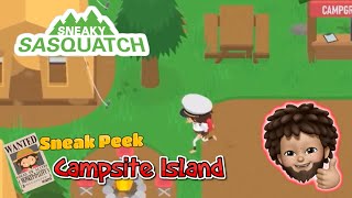 Sneaky Sasquatch  Sneak Peek  Campsite Island is it for the multiplayer [upl. by Radloff569]