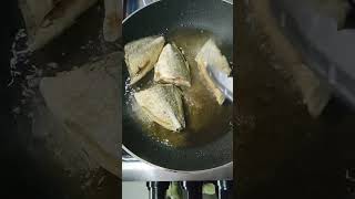 Satisfying Frying Fish short youtube asmr viral trending [upl. by Ecnadnac189]