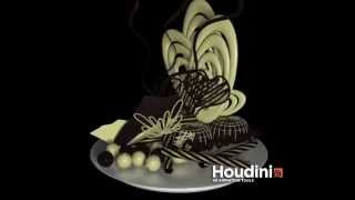 Houdini choco decor model [upl. by Akimak]