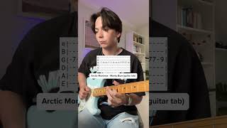 How to play Arctic Monkeys  Mardy Bum guitar tab [upl. by Blount950]