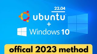 How to Install Ubuntu 22046 On Windows 10 New Official Method [upl. by Remle]