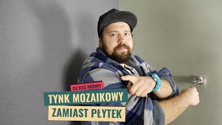 Co zamiast płytek w kotłowni Tynk mozaikowy Fast Granit [upl. by Balfore782]