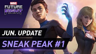 MARVEL Future Fight Jun Update Sneak Peek 1 [upl. by Allekram]