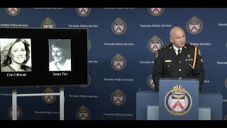 TPS announces arrest in cold case homicides281983 Susan Tice 45 amp 481983 Erin Gilmour [upl. by Muir629]