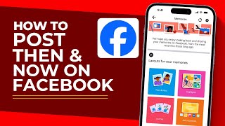 How to Post Then and Now on Facebook Easy Method [upl. by Naik]