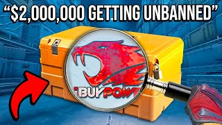 quotmy 2000000 CS2 inventory is about to get unbannedquot [upl. by Odlavso]