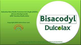 Dulcolax New Radio Commercial Jingle 2024 R3F Sunday Radio Ads [upl. by Audley]