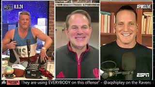 Curt Cignetti reacts to Indiana in Top10 CFP ranking staying vigilant at 90  The Pat McAfee Show [upl. by Aisha836]