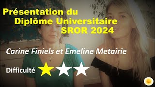 Présentation du DU de Soins de Réhabilitation Orientés Rétablissement [upl. by Berrie]