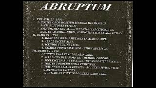 Abruptum  Early Evil  666 Rare Bootleg [upl. by Asille944]