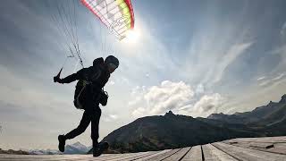 Vols à Vercorin entre Goblins  Parapente Eiko 2Susi 4 [upl. by Eneloj]