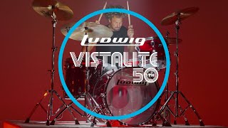 Ludwig Vistalite 50th Anniversary wJon Theodore [upl. by Aedrahs807]